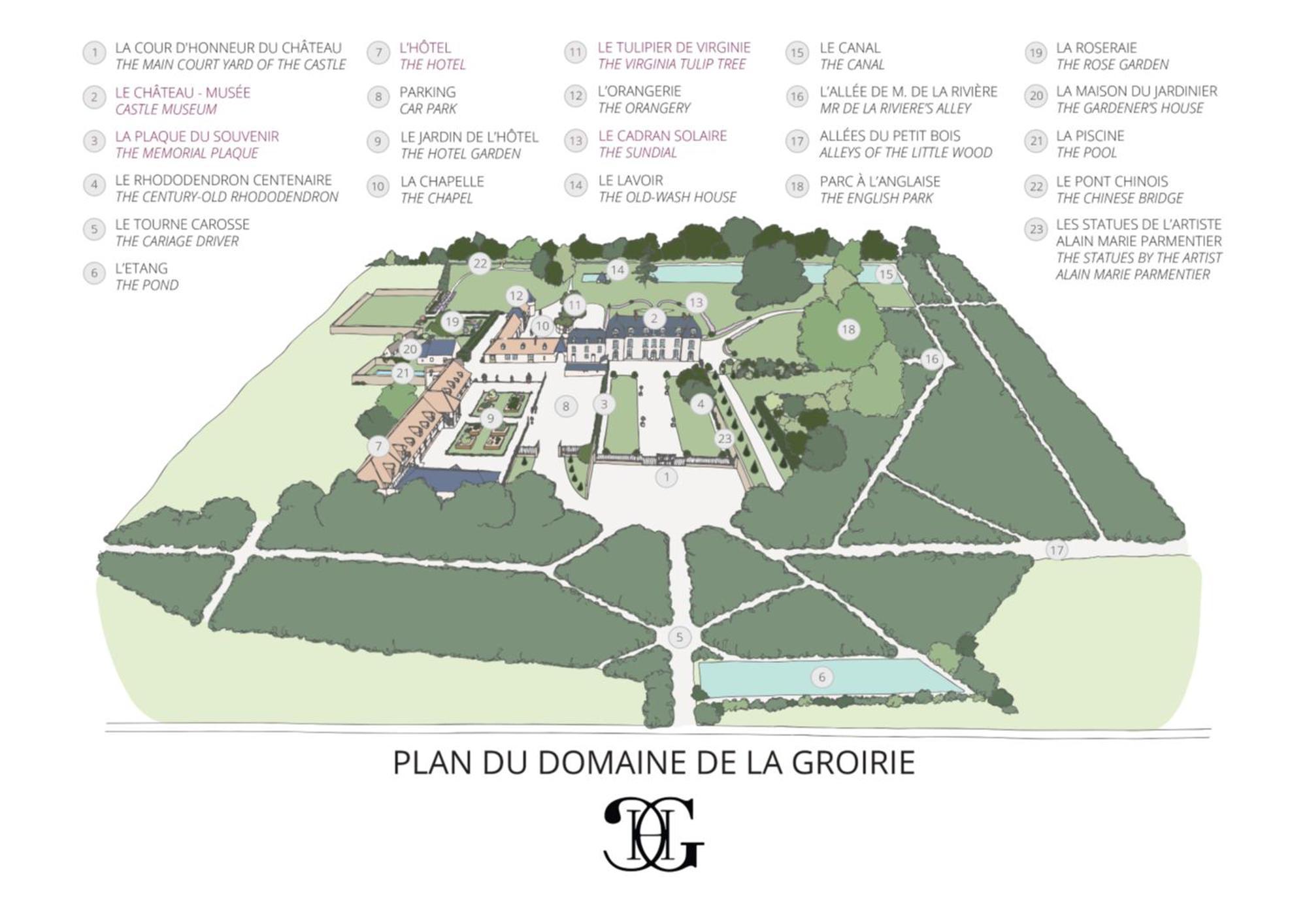 Hotel Du Domaine De La Groirie - Le Mans Trange Exterior photo